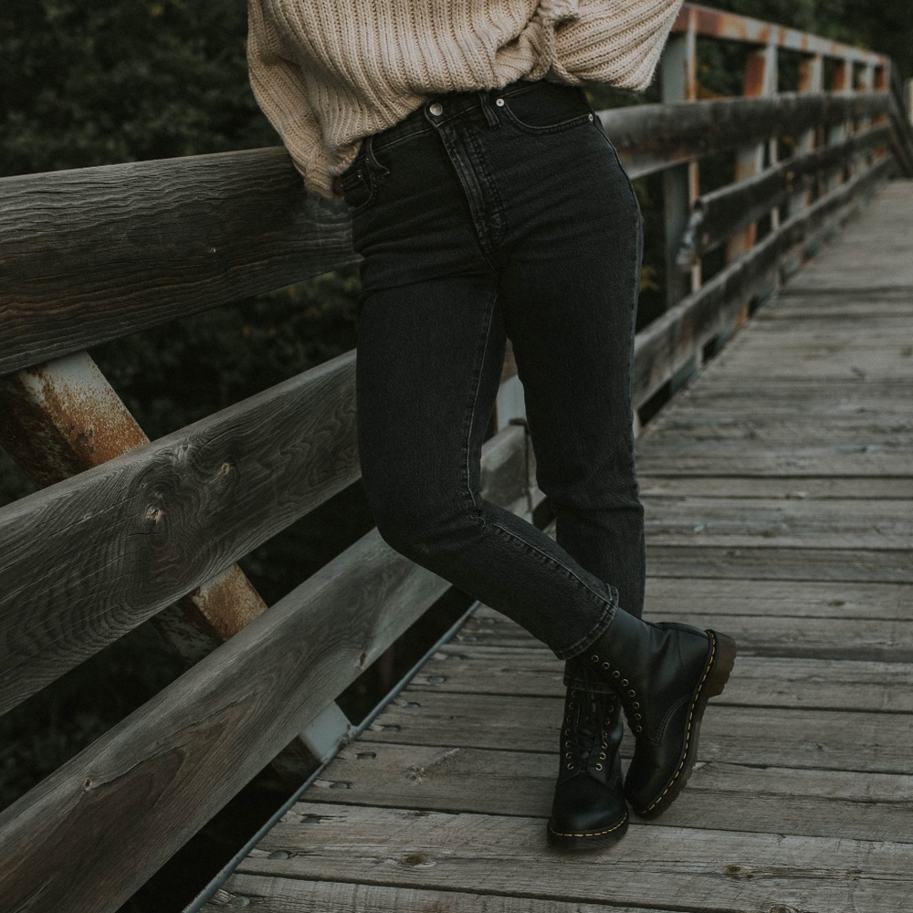 Madewell The Petite Perfect Vintage Jean in Lunar Wash